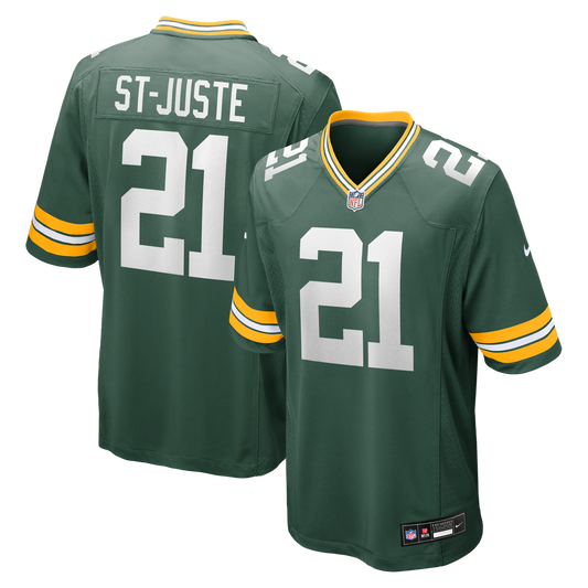 Benjamin St-Juste Green Bay Packers Nike Team Game Jersey -  Green