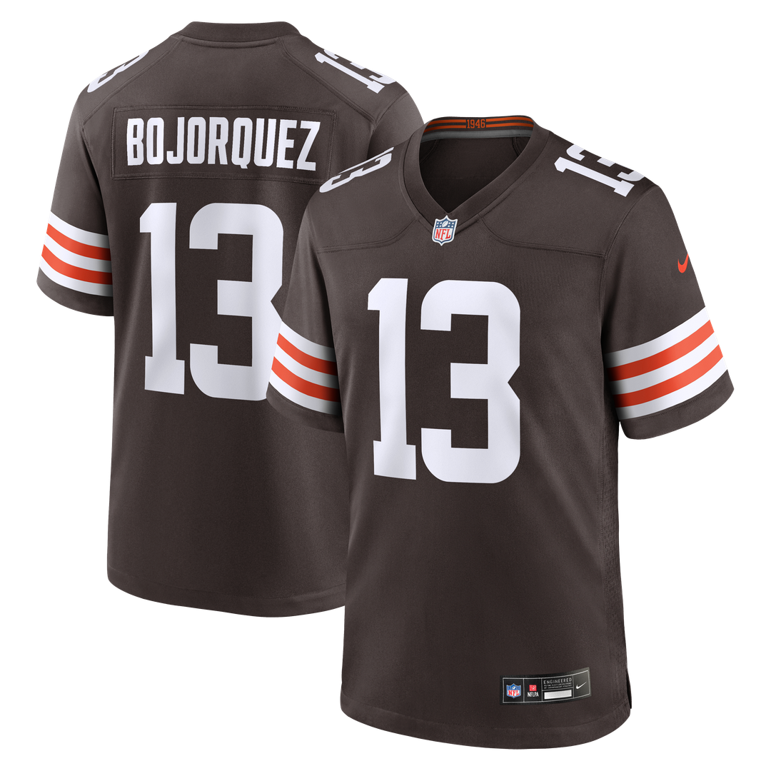 Corey Bojorquez Cleveland Browns Nike Game Jersey - Brown
