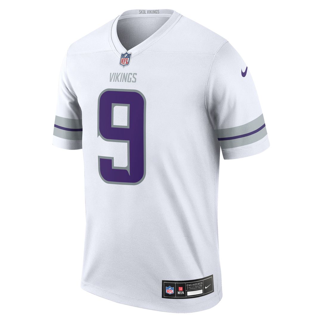 J.J. McCarthy Minnesota Vikings Nike Legend Player Performance Top - White