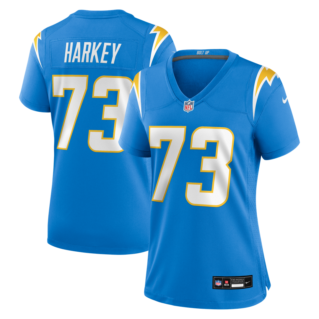 Alex Harkey Los Angeles Chargers Nike Women's Team Game Jersey -  Powder Blue