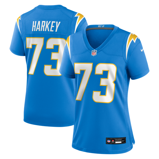 Alex Harkey Los Angeles Chargers Nike Women's Team Game Jersey -  Powder Blue
