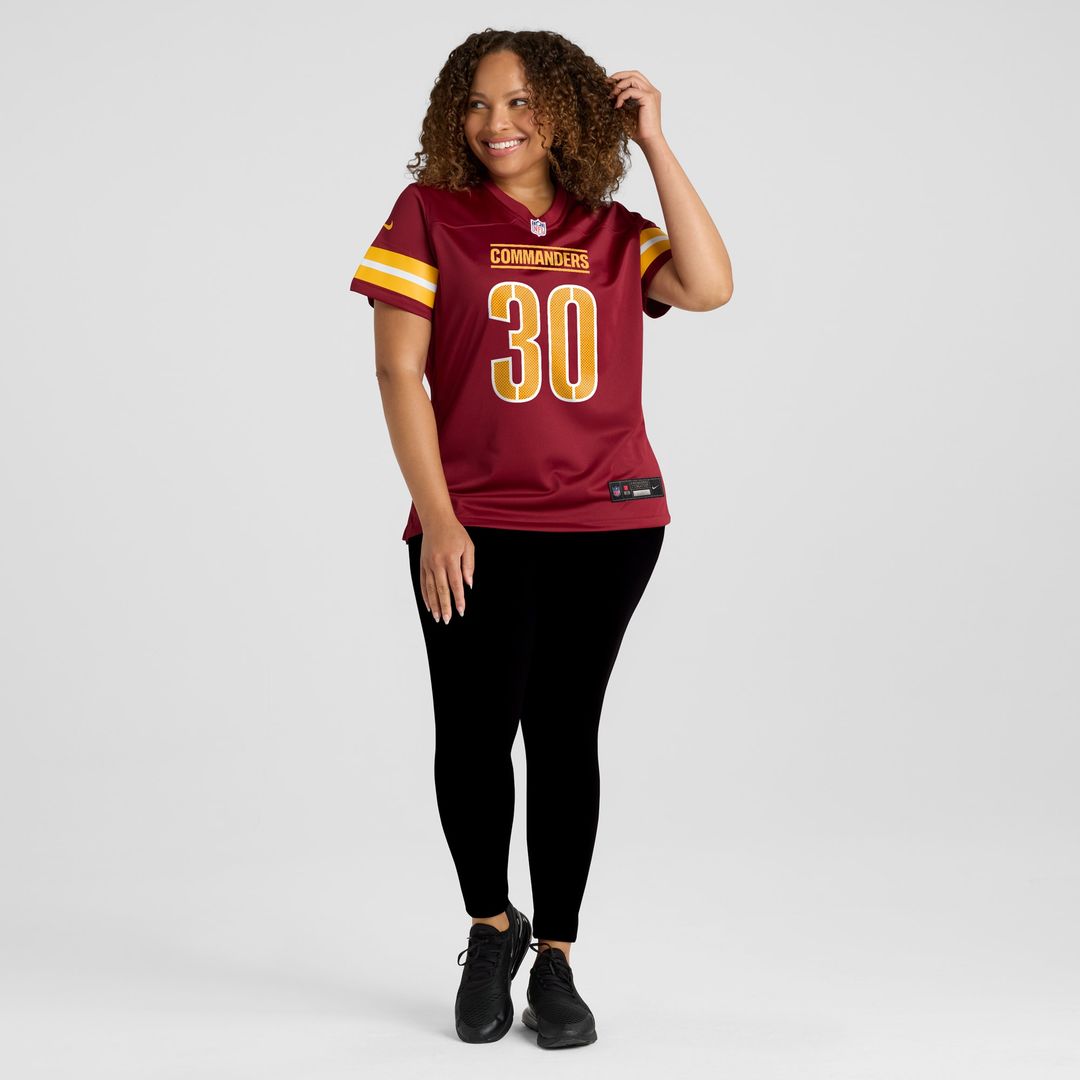 Austin Ekeler Washington Commanders Nike Women's Game Player Jersey - Burgundy
