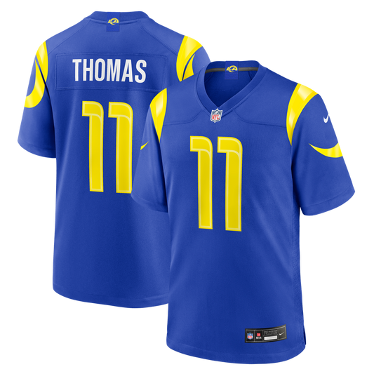 Keir Thomas Los Angeles Rams Nike Team Game Jersey - Royal