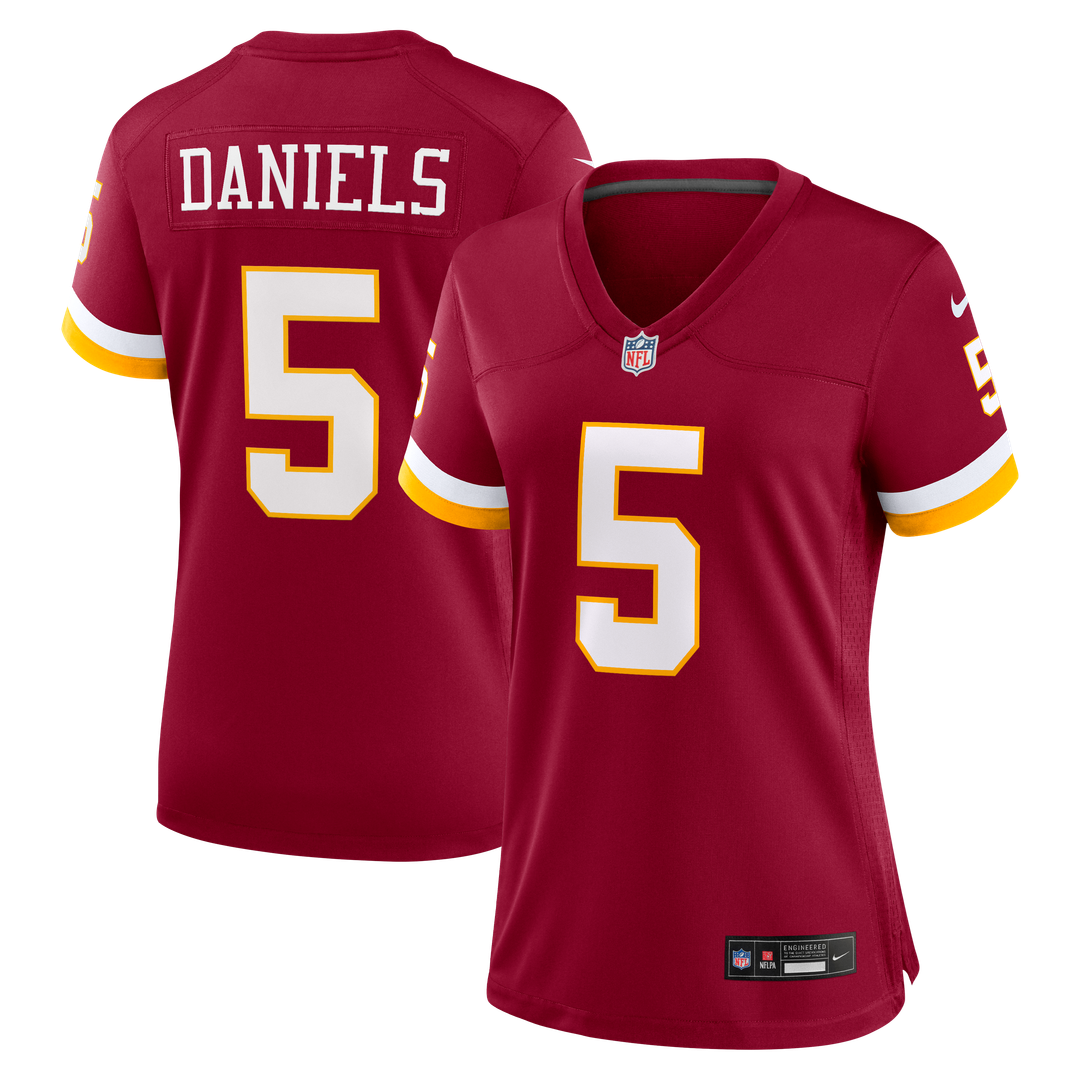 Jayden Daniels Washington Commanders Nike Women's Game Jersey - Burgundy