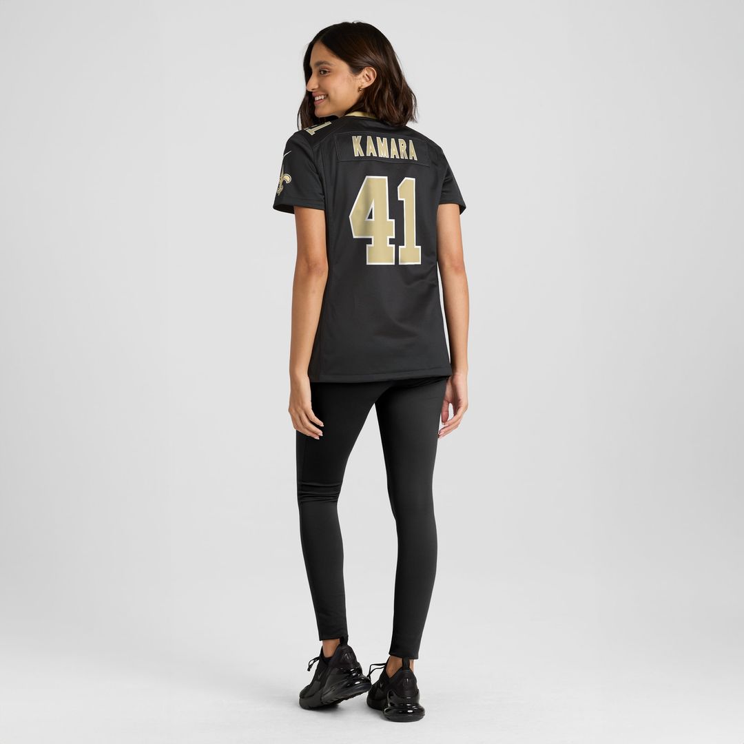 Alvin Kamara New Orleans Saints Nike Women's Game Jersey - Black