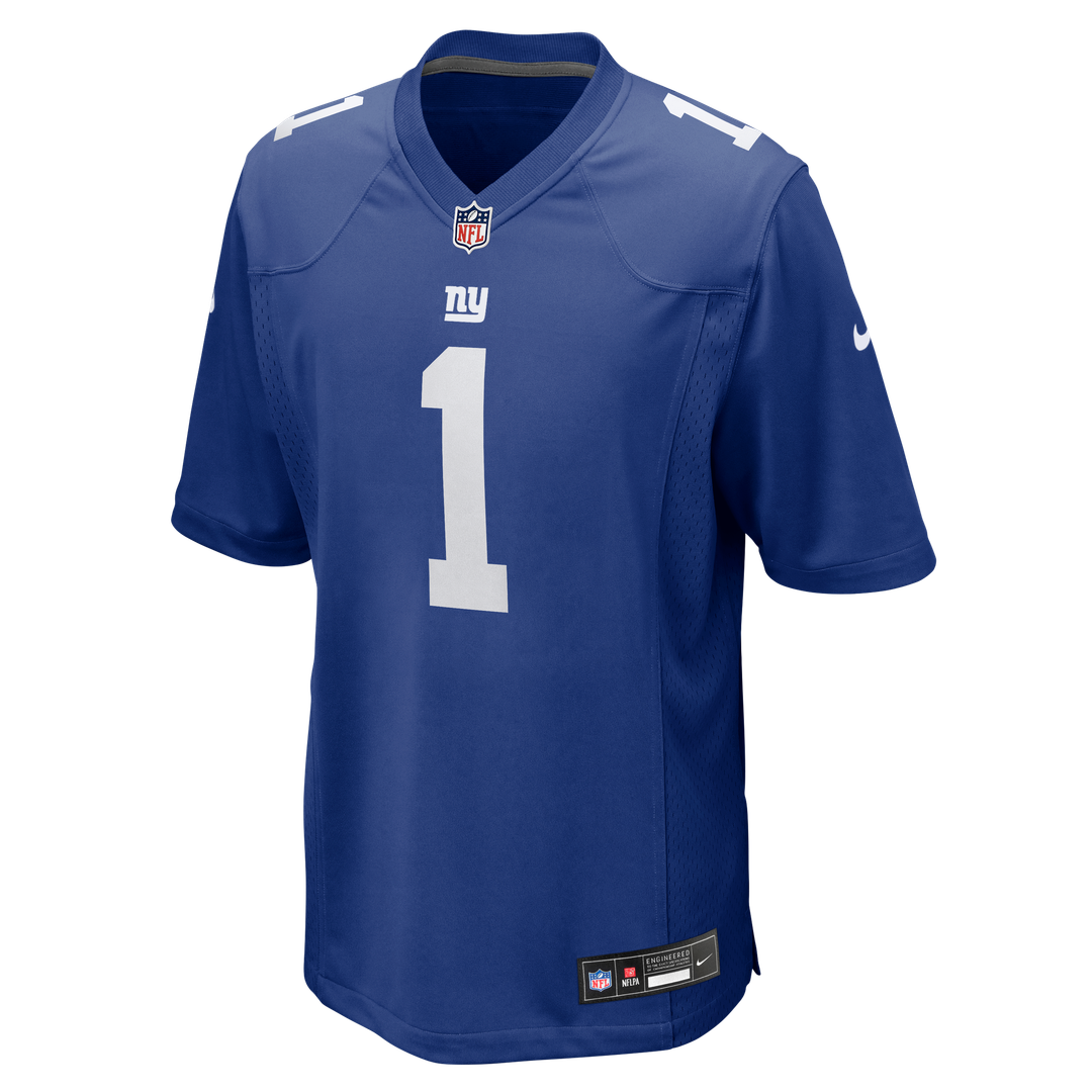 Arvell Reese New York Giants Nike 2026 NFL Draft First Round Pick No. 5 Team Game Jersey - Royal