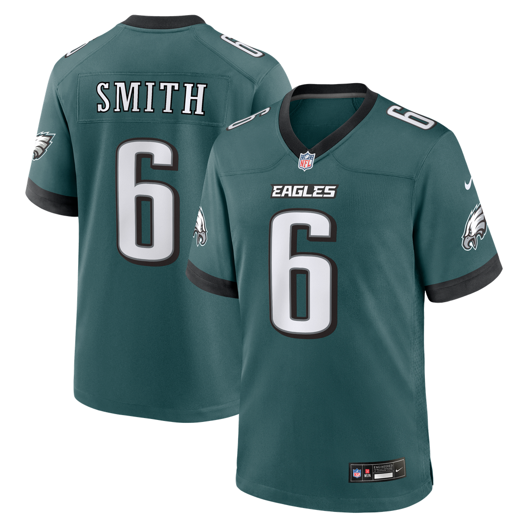DeVonta Smith Philadelphia Eagles Nike Alternate Game Jersey -  Black