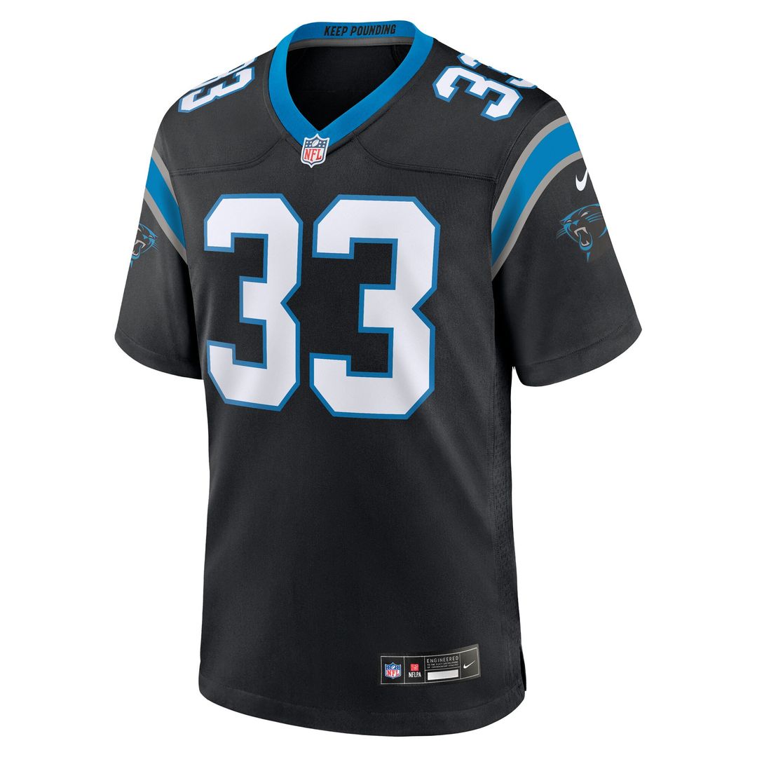 Robert Rochell Carolina Panthers Nike Team Game Jersey -  Black