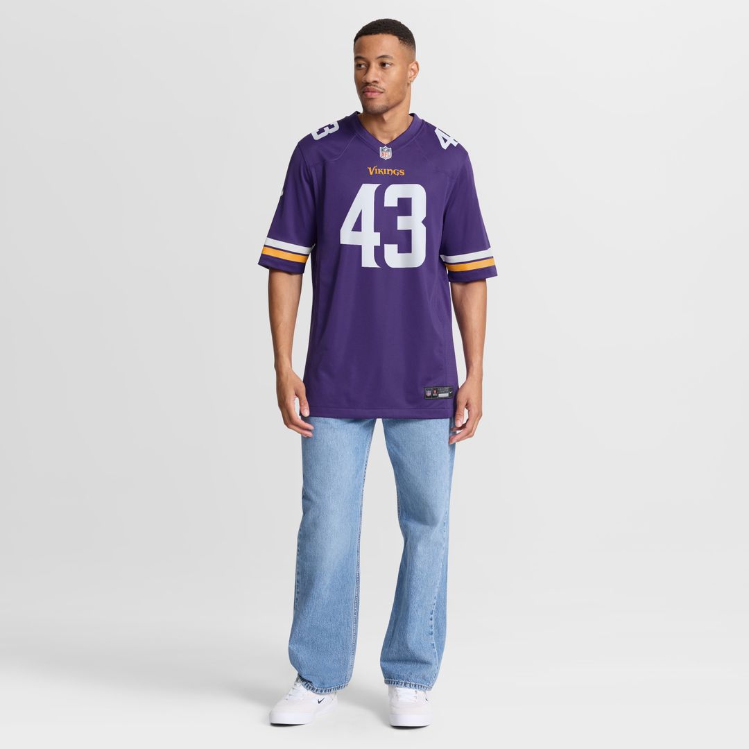 Andrew Van Ginkel Minnesota Vikings Nike Alternate Game Jersey - White