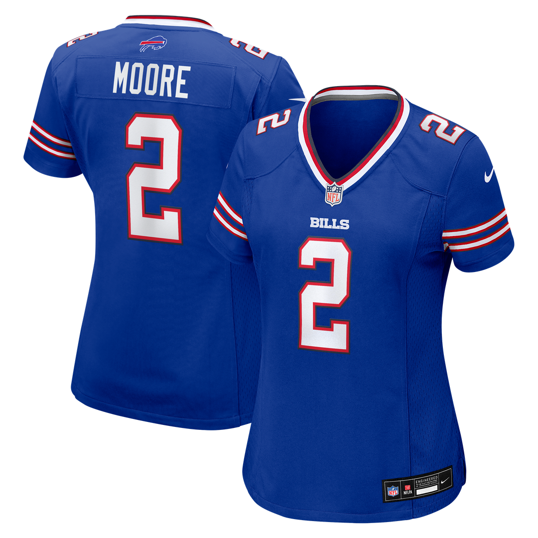 D.J. Moore Buffalo Bills Nike Women's Game Jersey - Royal