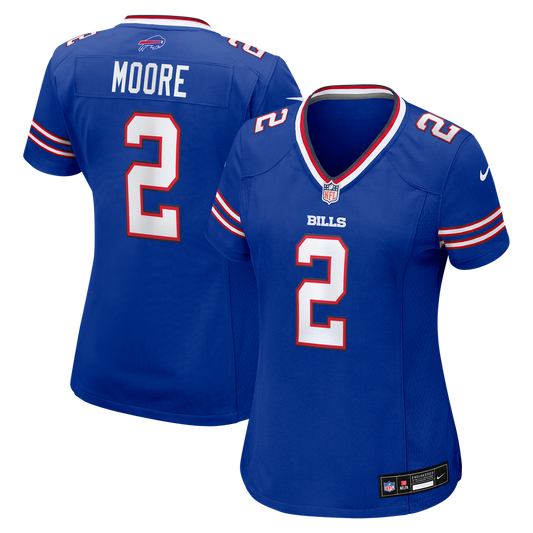 D.J. Moore Buffalo Bills Nike Women's Game Jersey - Royal