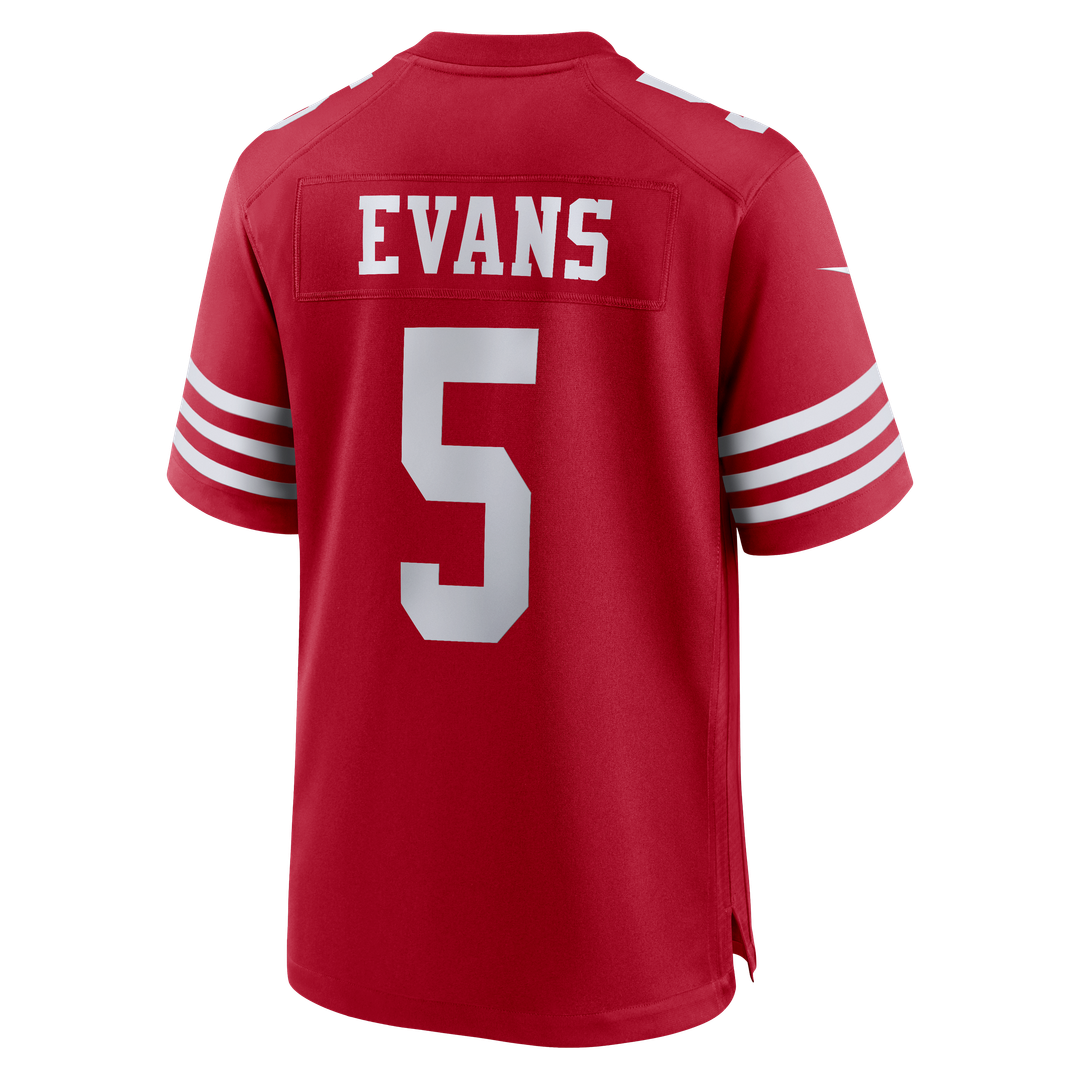 Mike Evans San Francisco 49ers Nike Game Jersey - Scarlet