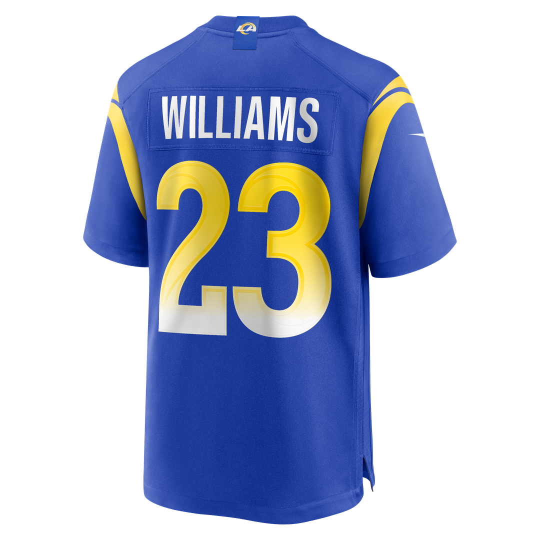 Kyren Williams Los Angeles Rams Nike Game Player Jersey - Royal