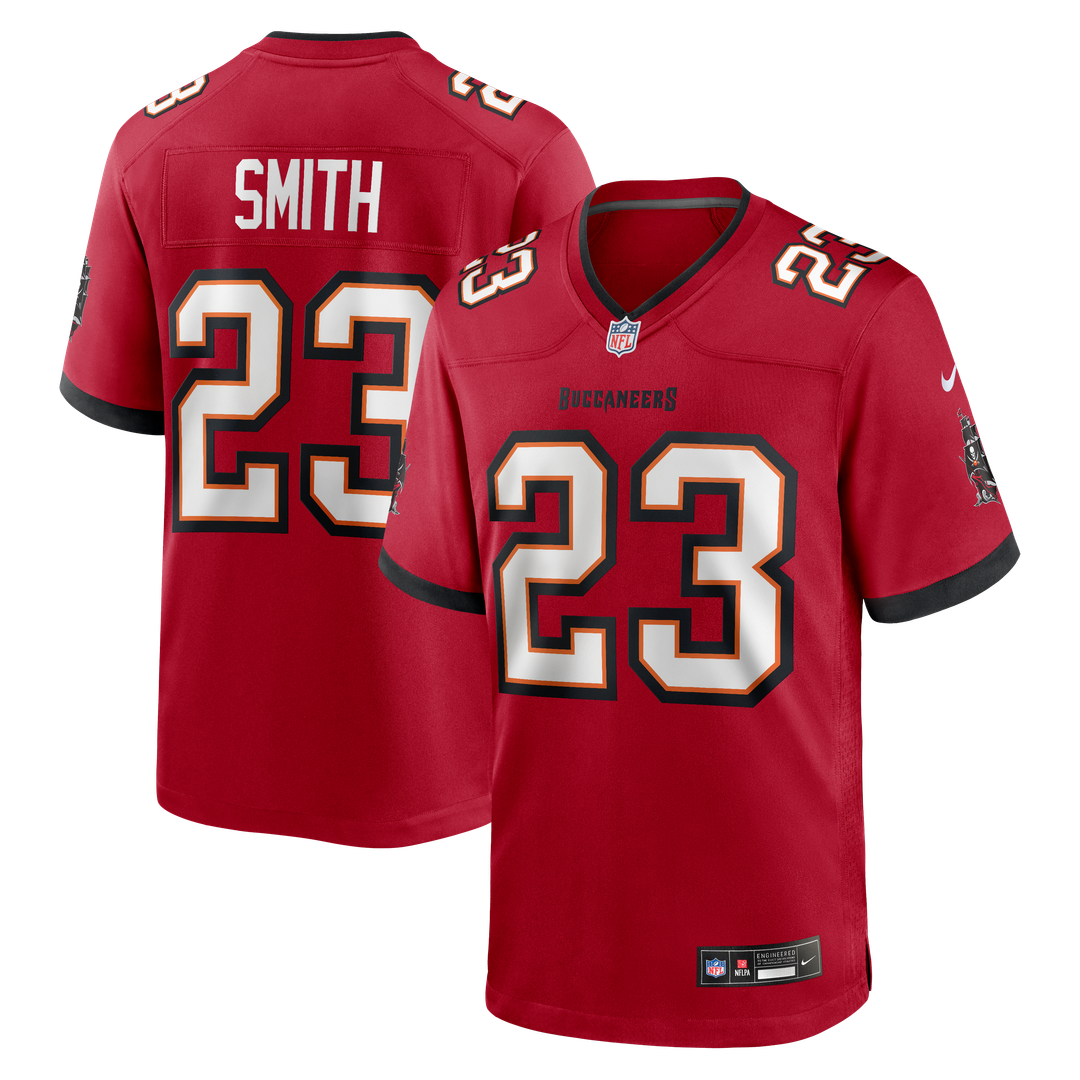 Tykee Smith Tampa Bay Buccaneers Nike  Game Jersey -  Red