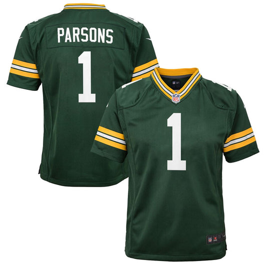 Micah Parsons Green Bay Packers Nike Youth Game Player Jersey - Green