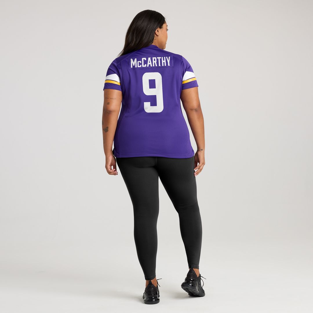 J.J. McCarthy Minnesota Vikings Nike Women's Alternate Game Player Jersey - White