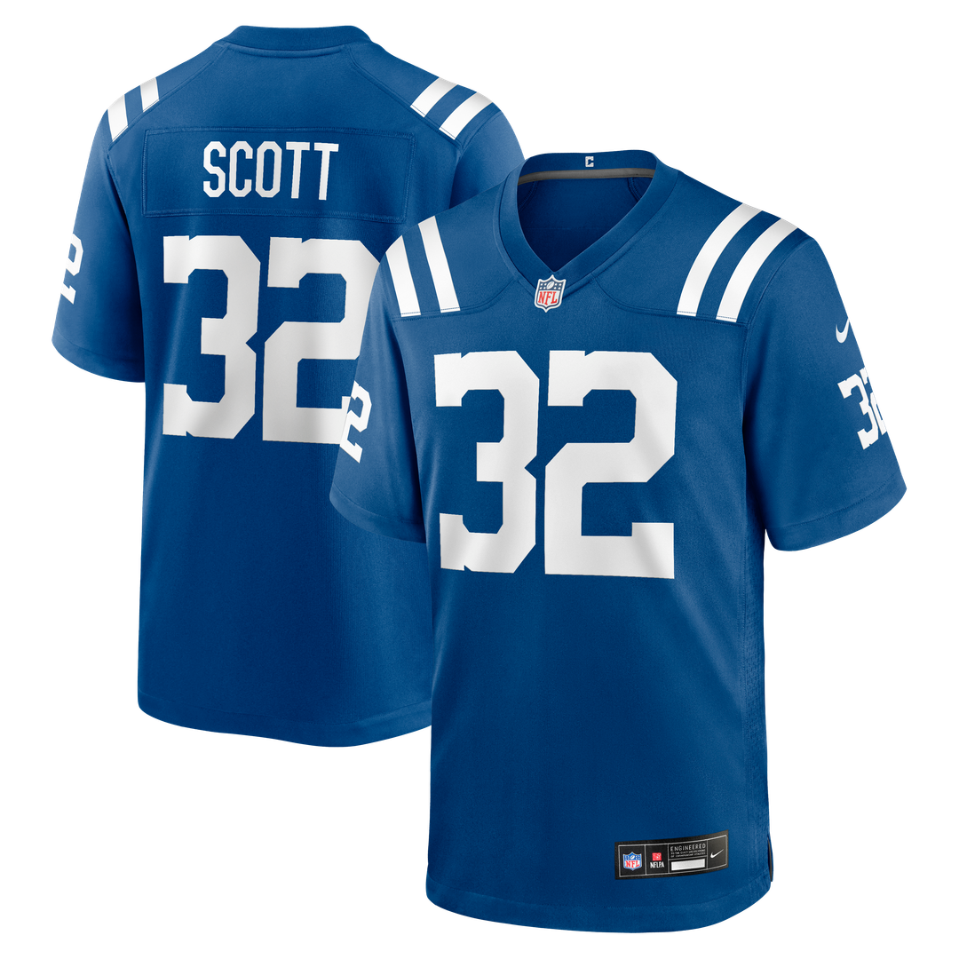 Daniel Scott Indianapolis Colts Nike Team Game Jersey -  Royal