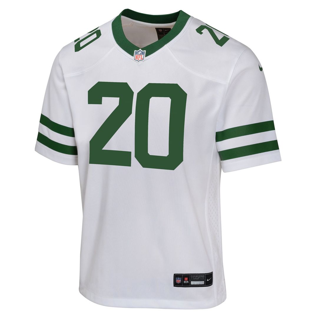 Breece Hall New York Jets Nike Youth Game Jersey - White