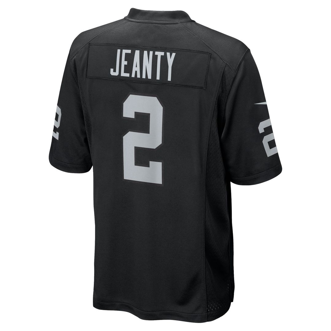 Ashton Jeanty Las Vegas Raiders Nike Team Game Jersey - Black