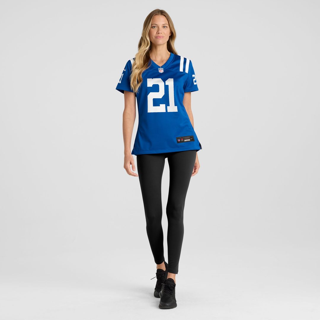 DJ Giddens Indianapolis Colts Nike Women's Team Game Jersey -  Royal