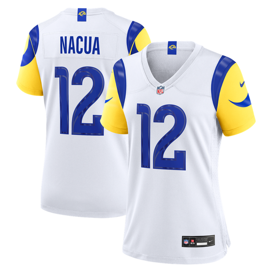 Puka Nacua Los Angeles Rams Nike Women's Game Jersey - White