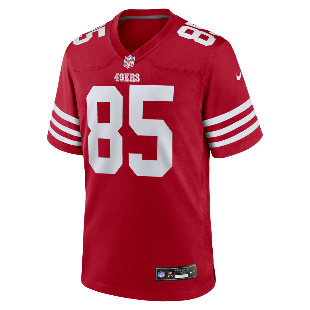 George Kittle San Francisco 49ers Nike Team Game Jersey - Scarlet