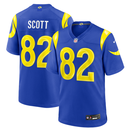 Tyler Scott Los Angeles Rams Nike Team Game Jersey - Royal