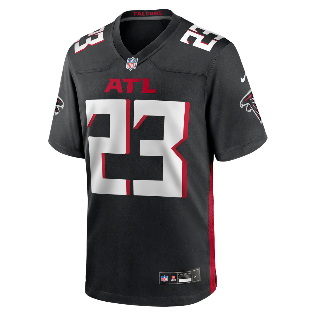 DeMarcco Hellams Atlanta Falcons Nike Team Game Jersey -  Black