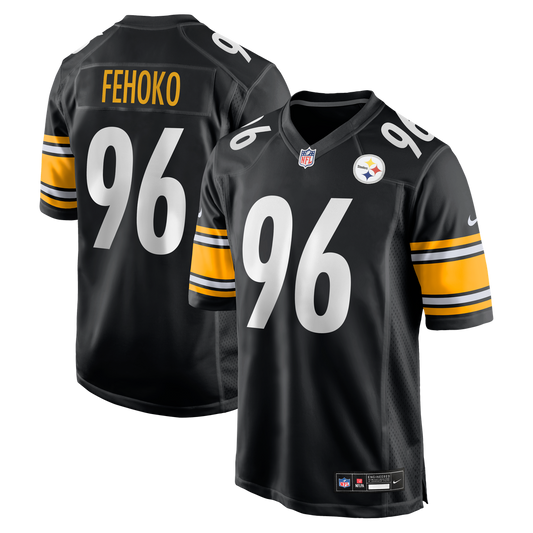 Breiden Fehoko Pittsburgh Steelers Nike  Game Jersey -  Black