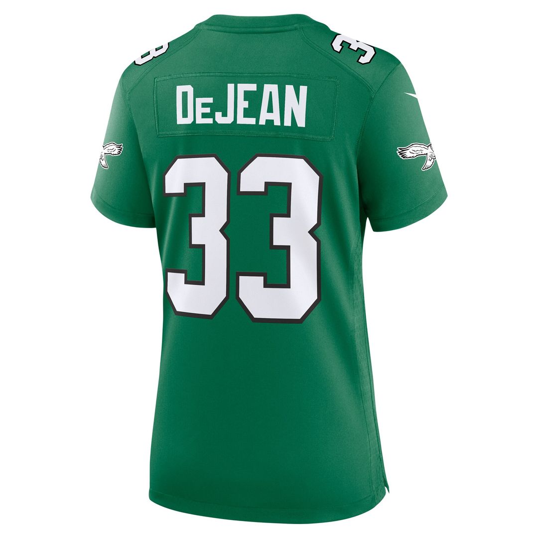 Cooper DeJean Philadelphia Eagles Nike Women's Alternate Game Jersey -  Kelly Green
