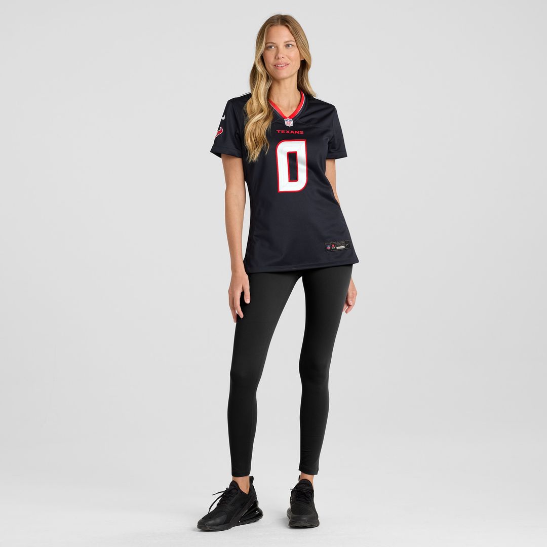 Azeez Al-Shaair Houston Texans Nike Women's Team Game Jersey -  Navy