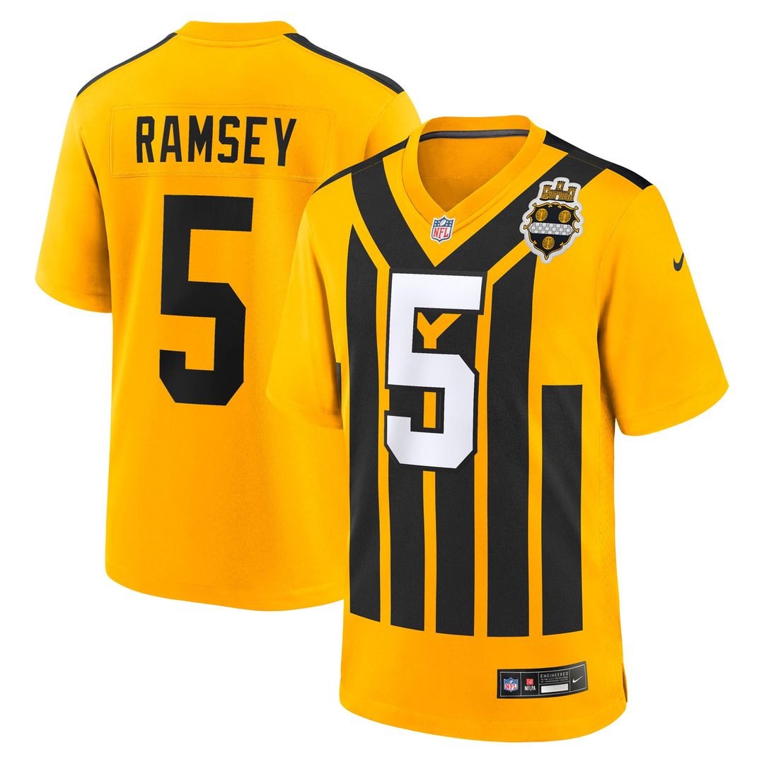 Jalen Ramsey Pittsburgh Steelers Nike Team Game Jersey -  Black