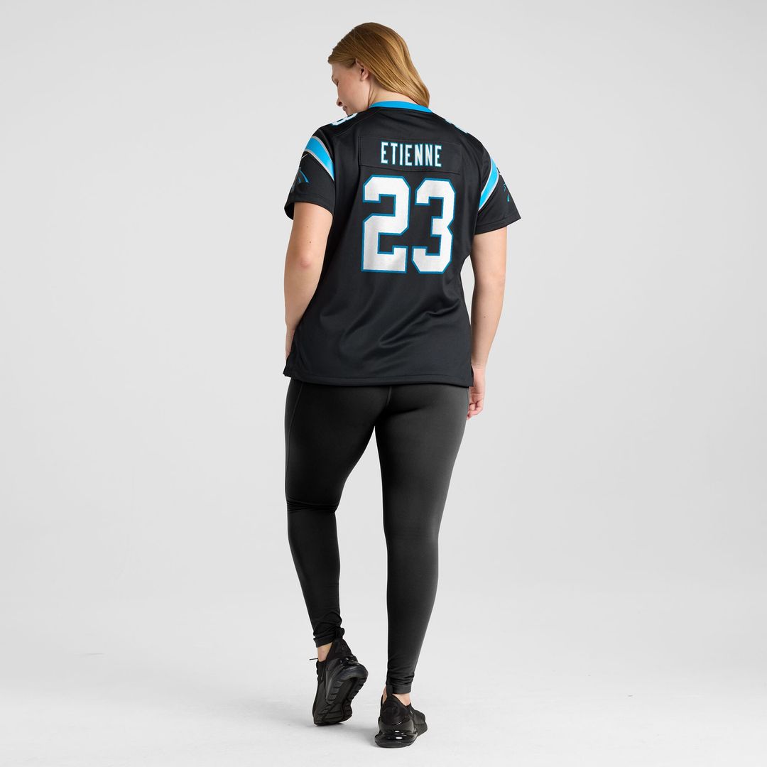 Trevor Etienne Carolina Panthers Nike Women's Team Game Jersey -  Black