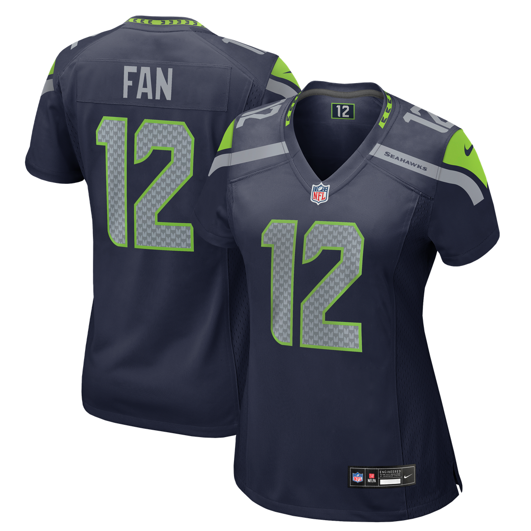 12s Seattle Seahawks Nike Women's Player Jersey - Royal