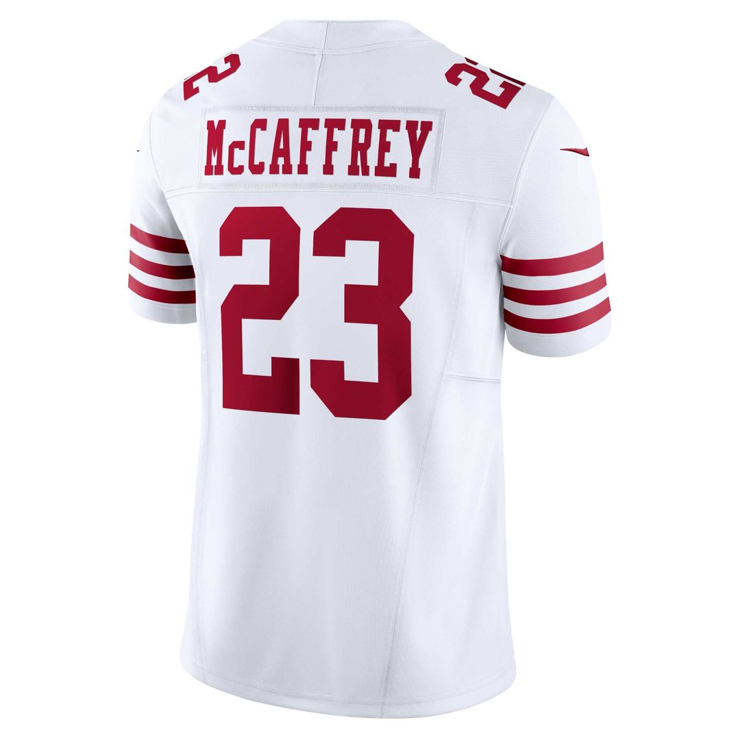 Christian McCaffrey San Francisco 49ers Nike Vapor F.U.S.E. Limited Jersey - Scarlet