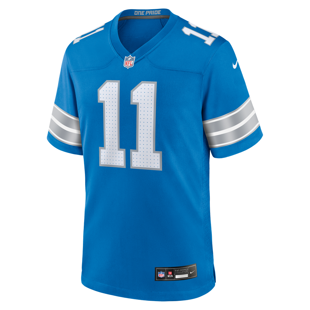 Damone Clark Detroit Lions Nike Team Game Jersey -  Blue
