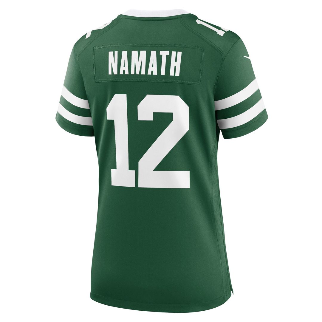 Joe Namath New York Jets Nike Women's Classic Alternate Retired Player Game Jersey - White