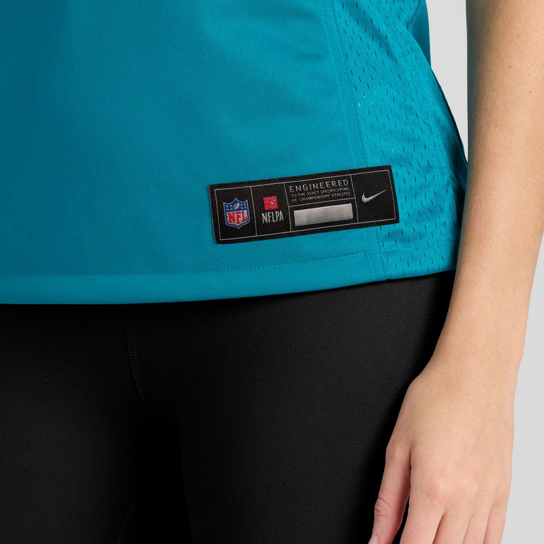 Number 1 Mom Jacksonville Jaguars Nike Women's Game Jersey - Teal