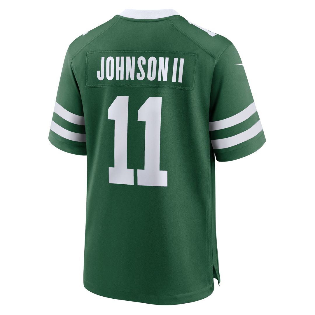 Jermaine Johnson II New York Jets Nike Alternate Game Jersey - Legacy Black
