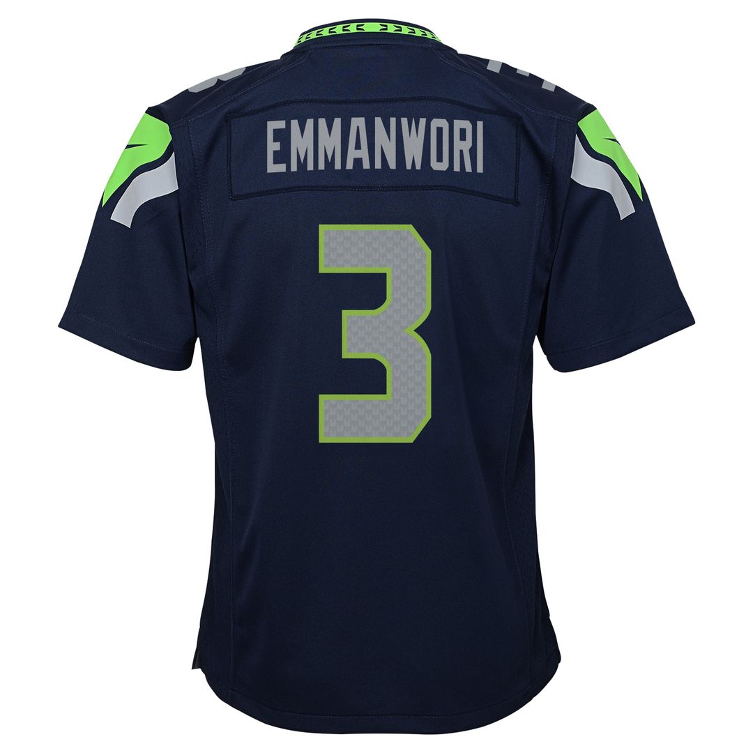 Nick Emmanwori Seattle Seahawks Nike Youth  Game Jersey - College Navy