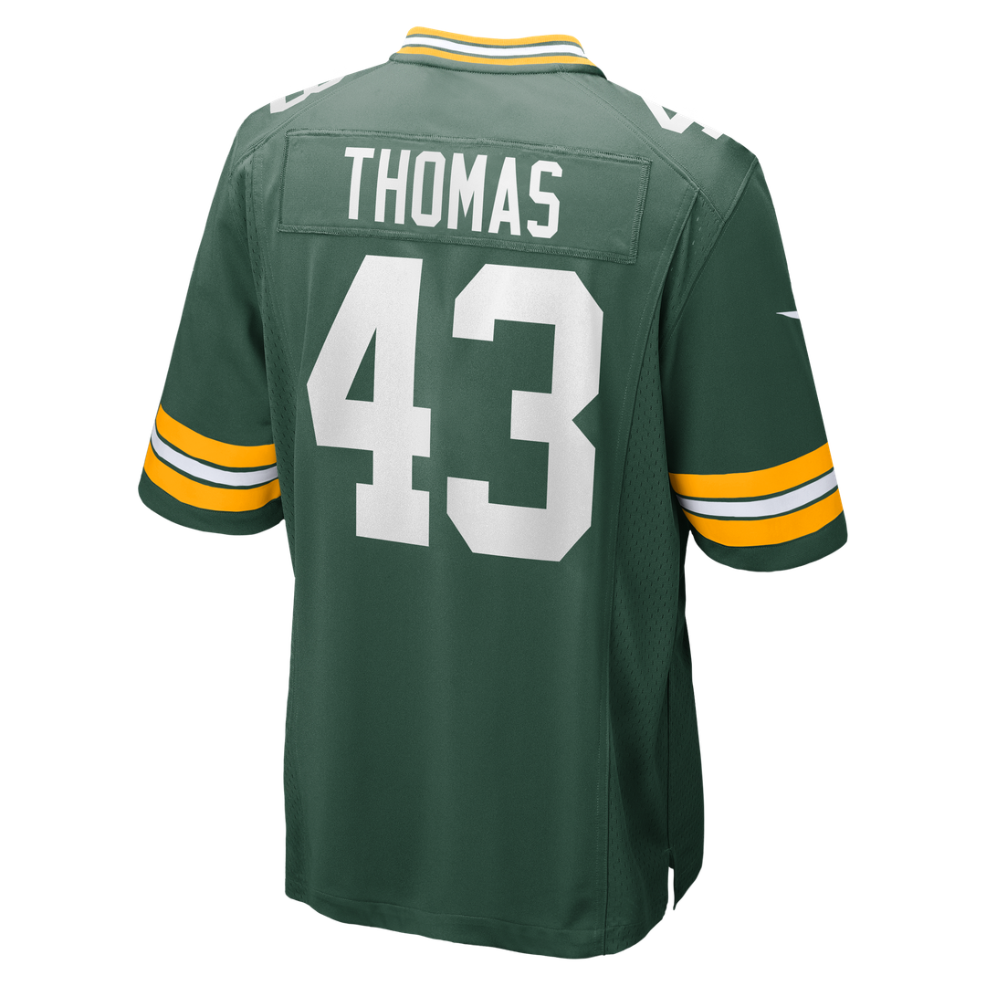 Kiondre Thomas Green Bay Packers Nike Game Player Jersey - Green