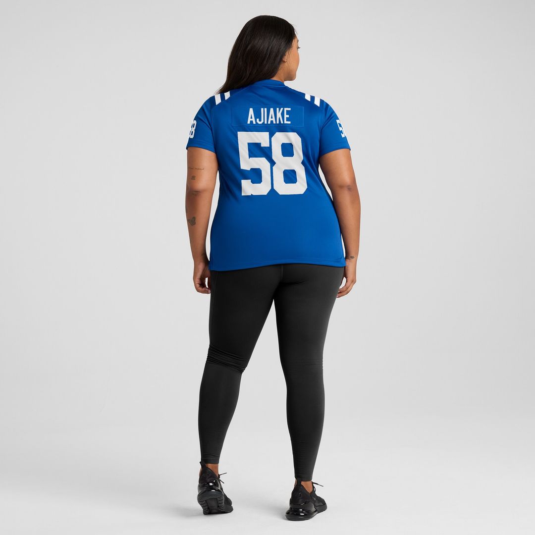 Austin Ajiake Indianapolis Colts Nike Women's Game Jersey -  Royal