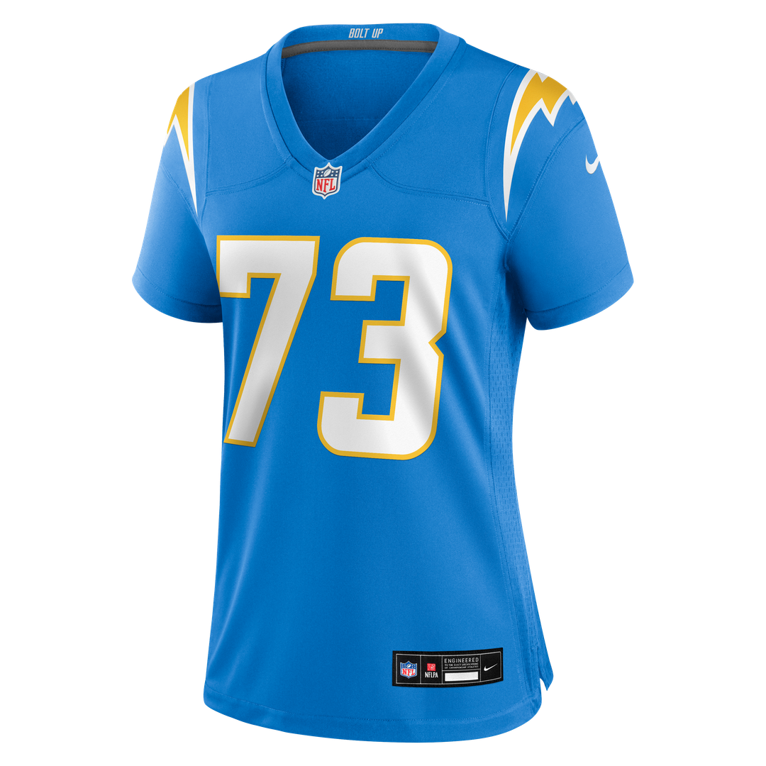 Alex Harkey Los Angeles Chargers Nike Women's Team Game Jersey -  Powder Blue