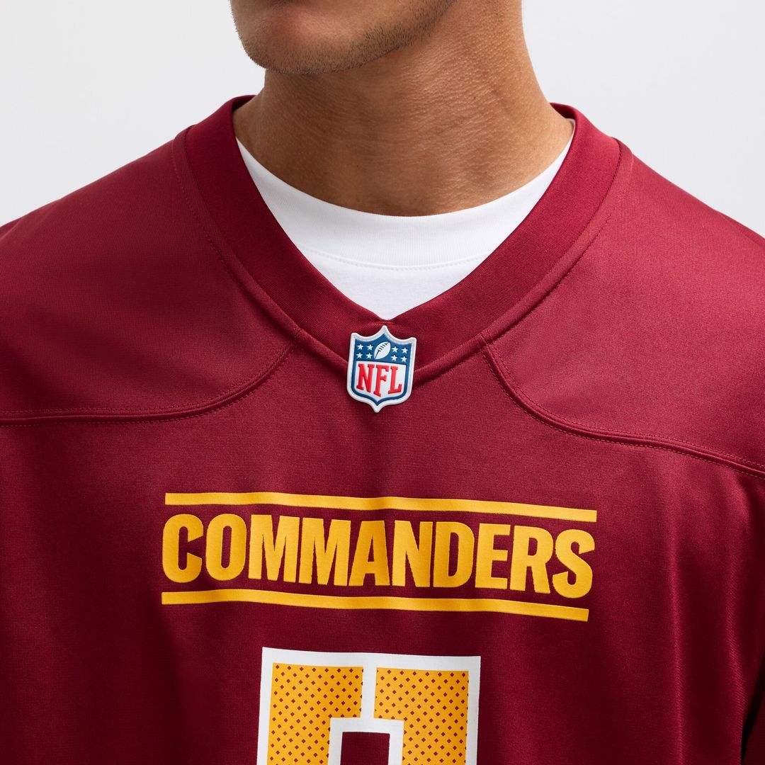 Jayden Daniels Washington Commanders Nike Alternate Game Player Jersey - Black