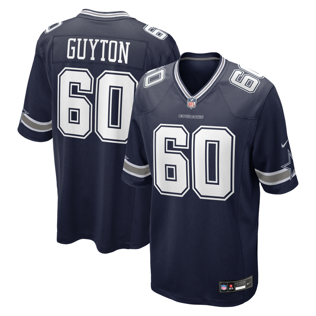 Tyler Guyton Dallas Cowboys Nike  Player Game Jersey - Navy