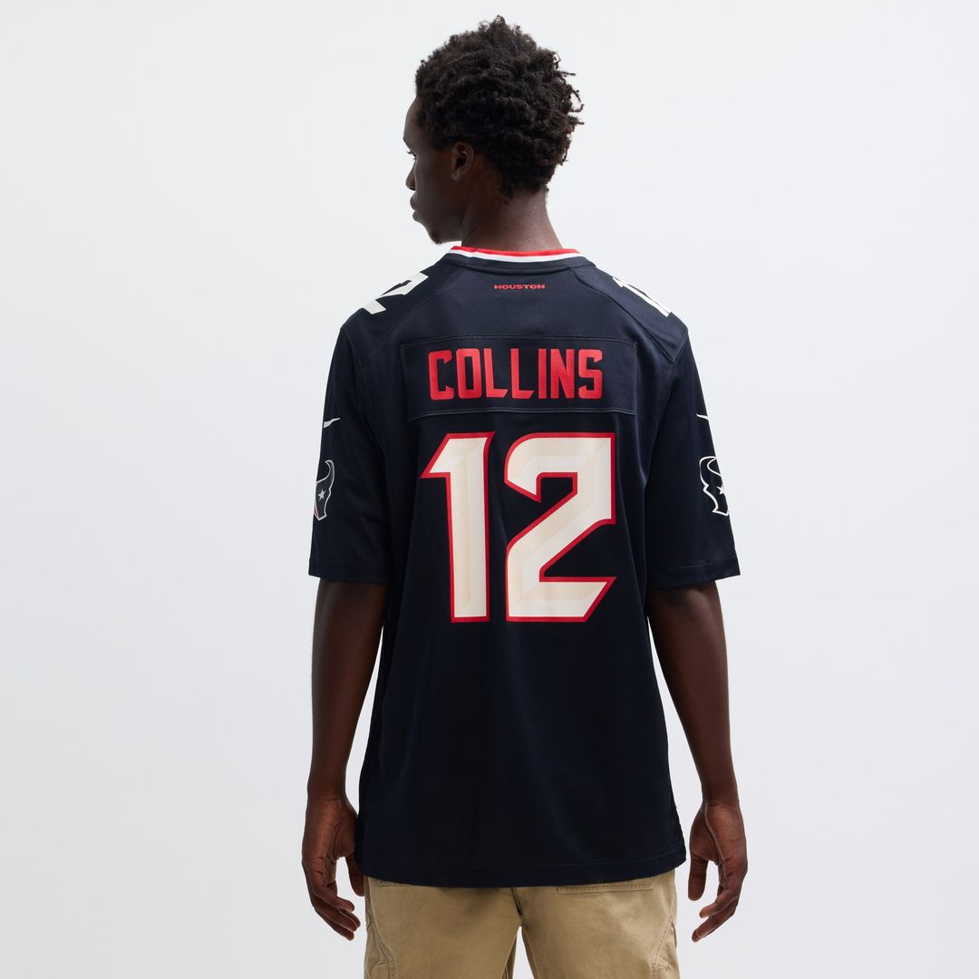 Nico Collins Houston Texans Nike Game Jersey -  White