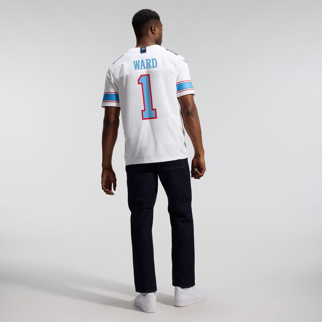 Cameron Ward Tennessee Titans Nike Vapor F.U.S.E. Stitched Limited Jersey - White