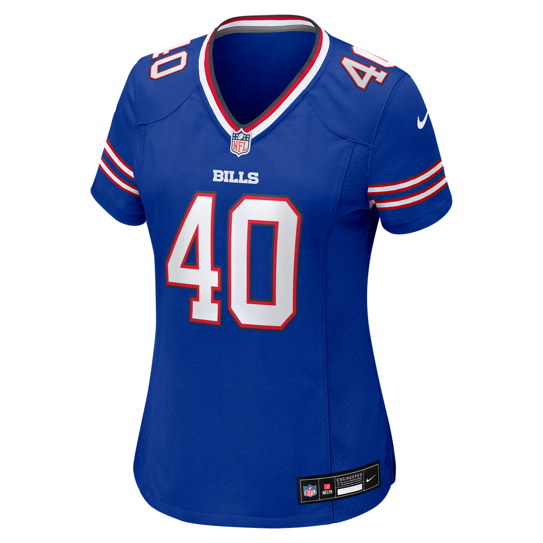 Matthew Wright Buffalo Bills Nike Women's Team Game Jersey -  Royal