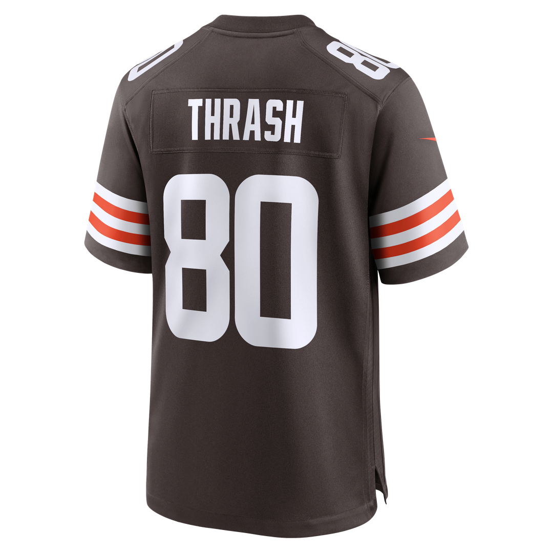 Jamari Thrash Cleveland Browns Nike Team Game Jersey -  Brown