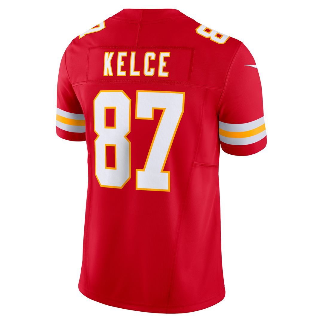 Travis Kelce Kansas City Chiefs Nike Vapor F.U.S.E. Limited Jersey - White